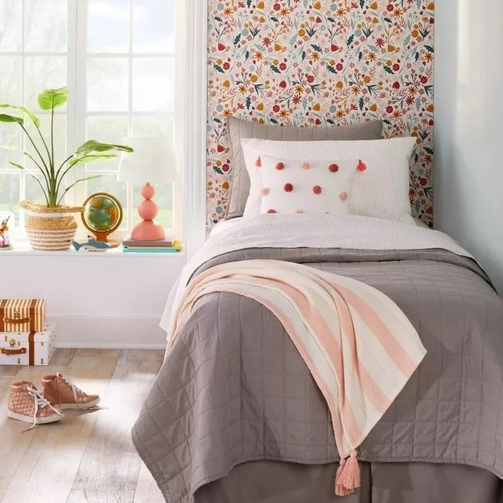 Pillowfort In the Garden‎ Peel & Stick Kids' Wallpaper - Target